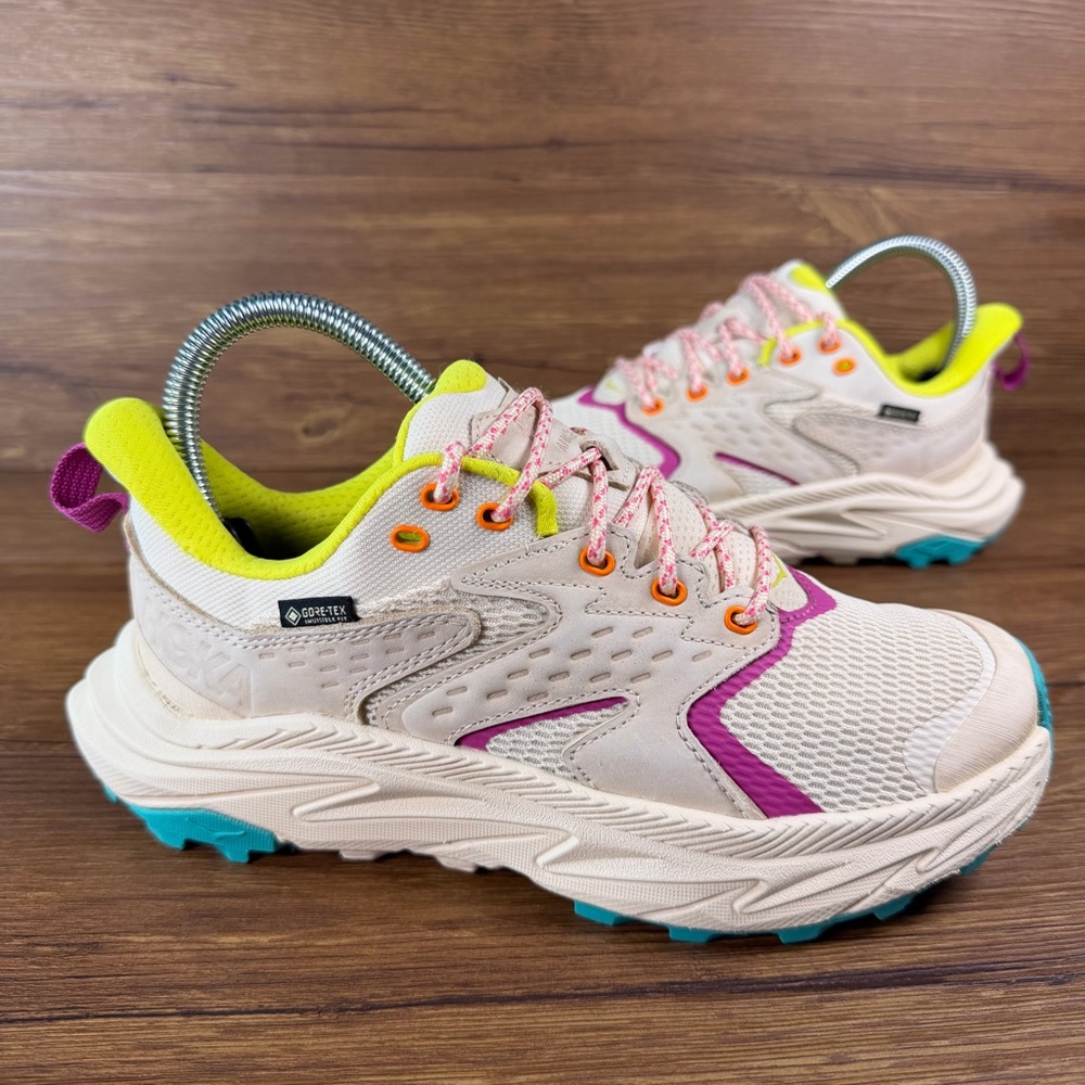 Hoka Anacapa 2 Low GORE-TEX Hiking Trail Shoes Size 4Y Sneakers